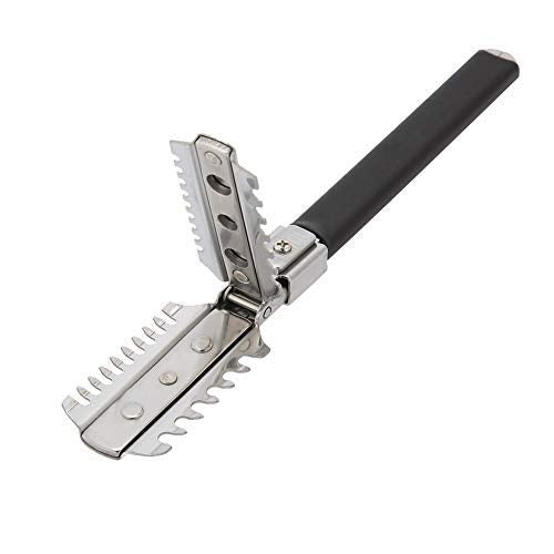 Cimenn Razor Comb Double-edge Razor Blades Manual Hair Cutting Thinning Barber Comb