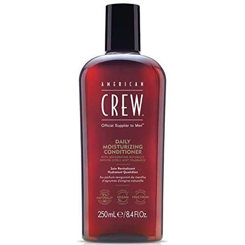American Crew Conditioner for Men, Daily Moisturizer, Naturally Derived, Vegan Formula, Citrus Mint Fragrance, 8.45 fl oz