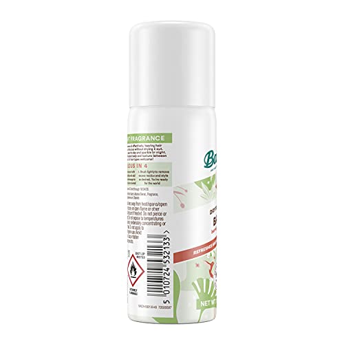 Batiste Dry Shampoo Bare Mini Travel Size 1.6 oz (Pack of 3)