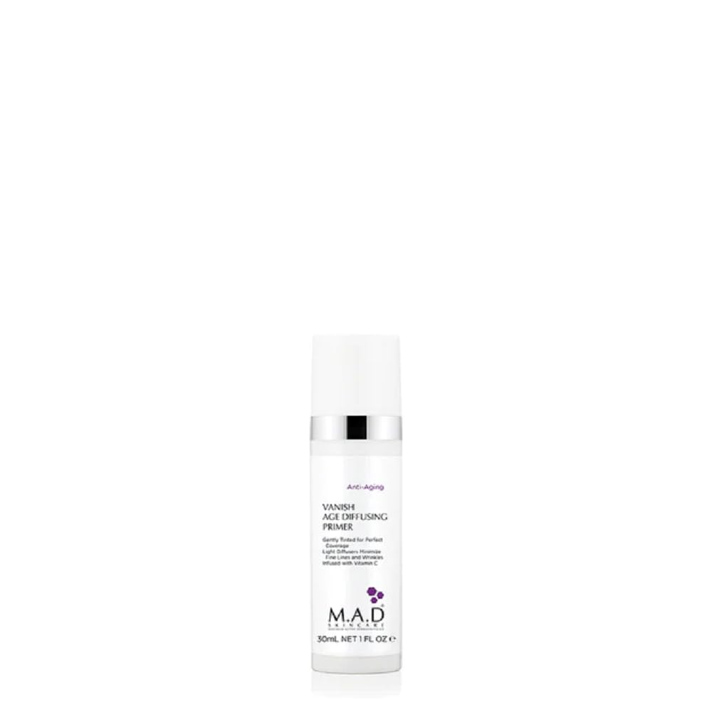 M.A.D Skincare Anti-Aging Vanish Age Diffusing Primer - Gently Tinted