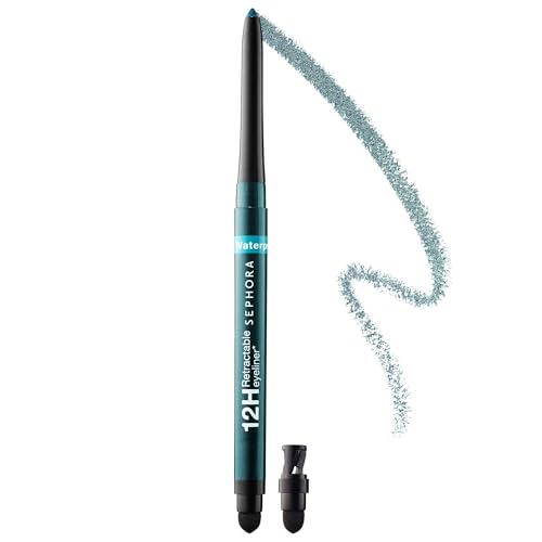 SEPHORA COLLECTION Waterproof 12HR Retractable Eyeliner Pencil 29- Shimmer Aqua
