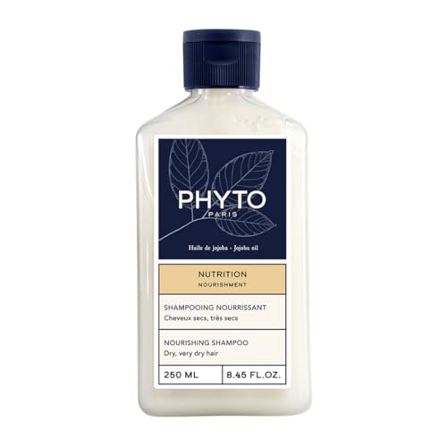 PHYTO NOURISHMENT Nourishing Shampoo with Jojoba Oil Sulfate Free for Dry Hair, Hydrating, Moisturizing Shampoo, 8.45 fl. oz.