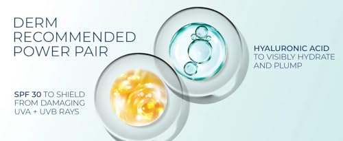 RoC Multi Correxion Hydrate & Plump Moisturizer Plus Hyaluronic Acid and SPF 30, 2.5 FL OZ, 2 Pack