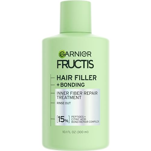 Garnier Fructis Hair Filler Bonding Inner Fiber Rinse Out Pre Shampoo Treatment With Bond Repair Complex, 10.1 Fl Oz, 1 Count