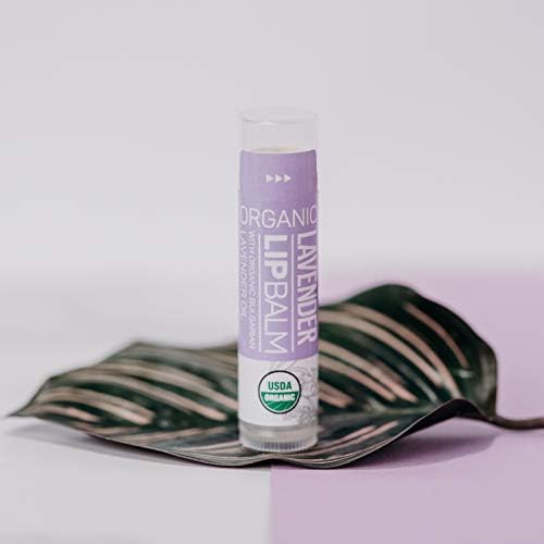 Alteya Organics USDA Organic Lip Balm with Bulgarian Lavender