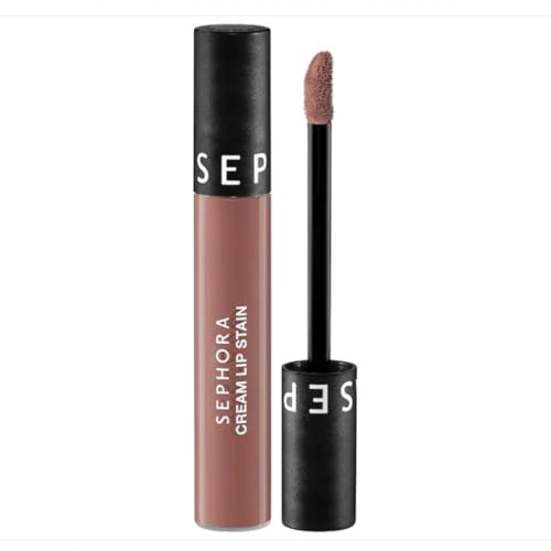 SEPHORA Cream Lip Stain Liquid Matte Lipstick - 72 Alter Ego (Matte Deep Mauve Nude) - 0.16 fl oz / 5 mL