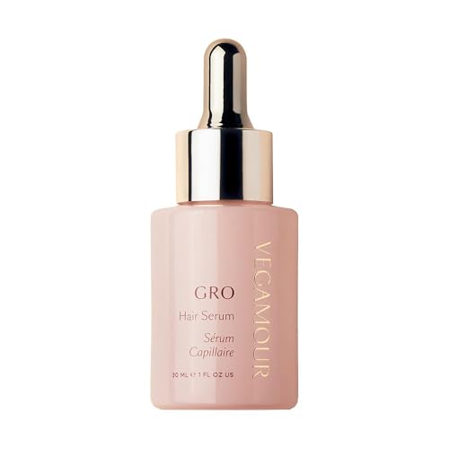 VEGAMOUR GRO Hair Serum for Hair Thinning, Thicker Fuller Looking Hair, Non Oily Serum for Healthier Scalp, 30 day Supply 1.0 fl oz, 1 pack