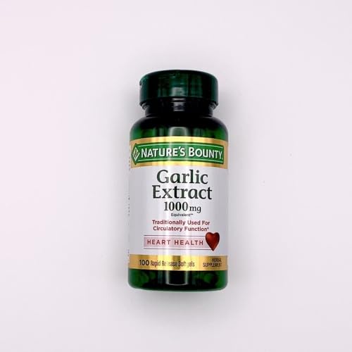 Nature's Bounty Garlic 1000 mg Softgels 100 ea