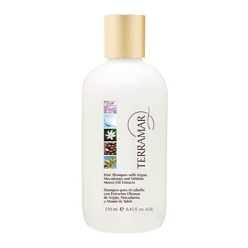 TERRAMAR HAIR SHAMPOO WITH ARGAN, MACADAMIA, AND TAHITIAN MONOI OIL 8,45 fl. oz.