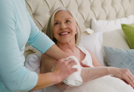 No-Rinse Body Wash, 8 fl oz - Leaves Skin Clean, Moisturized and Odor-Free, Rinse-Free Formula