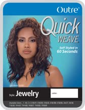 Outre Quick Weave Synthetic Hair Half Wig - Jewelry S1B/27