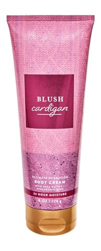 Bath & Body Works Ultimate Hydration Body Cream For Women 8 Fl Oz (8 Fl Oz (Pack of 1), Blush Cardigan)