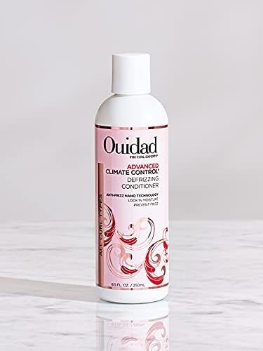 Ouidad Advanced Climate Control Defrizzing Shampoo - 8.5 fl oz, Curl Defining Hair Shampoo, Anti-Frizz Nano Technology, Sulfate-free and Safe for Color-treated Hair, For All Curl Types