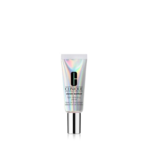 Clinique Even Better Light Reflecting Face Primer With Vitamin C + Hyaluronic Acid For All Skin Types | Hydrating, Lightweight + Illuminating Finish, 0.5 Fl Oz