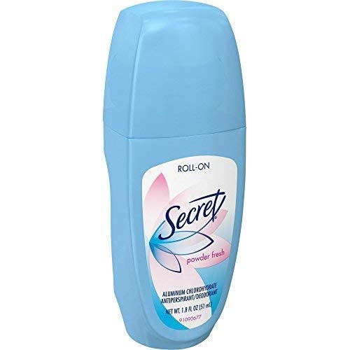 Secret Original Roll-On Antiperspirant Deodorant 1.8 oz (Pack of 2)