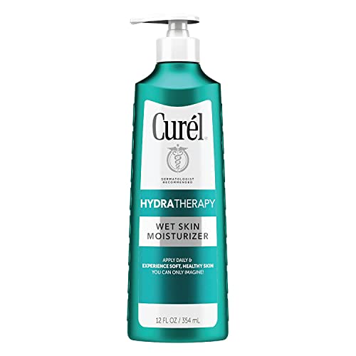 Curel Hydra Therapy 12 Ounce Wet Skin Moisturizer Pump (354ml) (3 Pack)