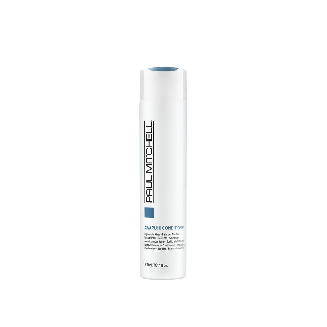 Paul Mitchell Awapuhi Conditioner, Balances Moisture + Adds Shine, For All Hair Types, 10.14 oz.