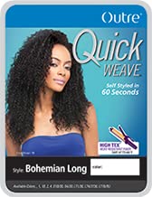 Outre Quick Weave Half Wig - BOHEMIAN LONG (4 - Med Brn) by Outre