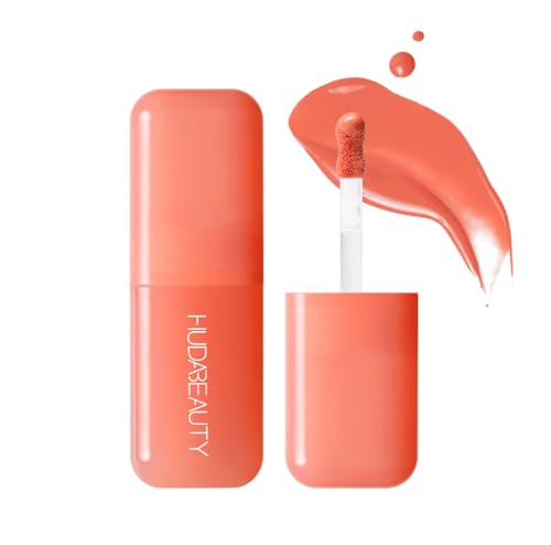 Huda Blush Filter Liquid Blush - Peach Sorbet (Peachy Tangerine) - 0.15 fl oz / 4.5 mL