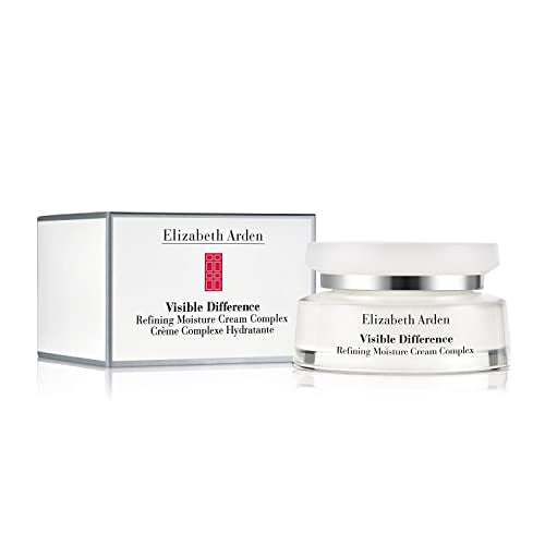 Elizabeth Arden Visible Difference Refining Moisture Cream Complex, Daily Face Moisturizer, Dermatologist and Clinically Tested, 2.5 oz