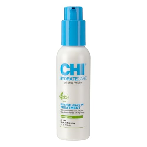 CHI HydrateCare Intense Leave-In Treatment - Multi-Benefit Leave-In Treatment to Intensely Revive and Nourish Dull Hair
