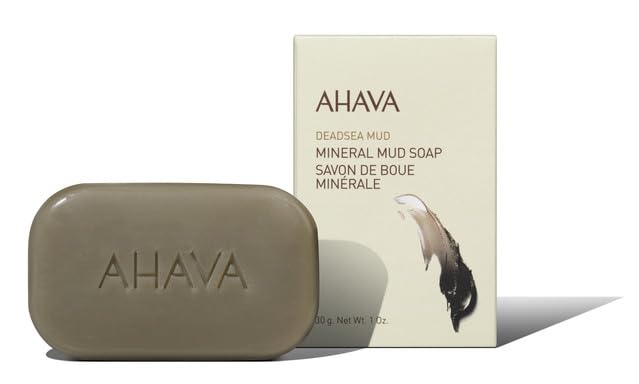 AHAVA Travel Kit - Includes Dead Sea Mineral Body Lotion 1.3 Fl.Oz, Mineral Shower Gel 1.3 Fl.Oz, Mineral Conditioner 1.3 Fl.Oz, Mineral Shampoo 1.3 Fl.Oz & Mineral Mud Soap 1 Oz.