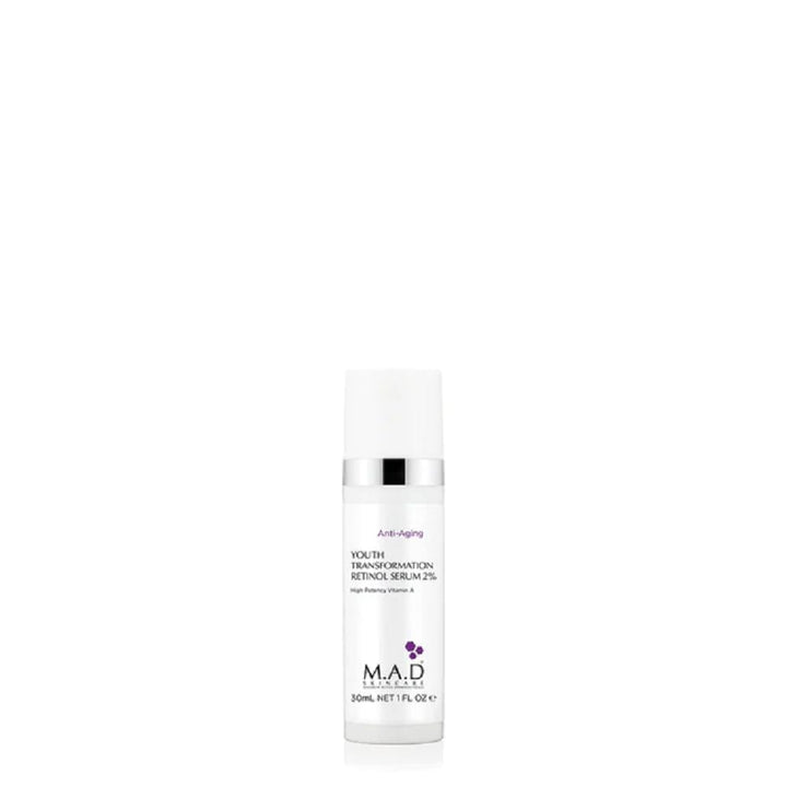 M.A.D Skincare Anti Aging Youth Transformation Retinol Serum 2%