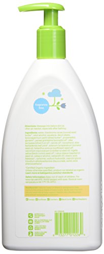 Babyganics Moisturizing Daily Lotion, Fragrance Free, 17oz Pump Bottle (Pack of 2)