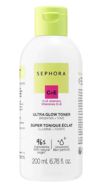 SEPHORA COLLECTION Ultra Glow Toner with Vitamins C + E 6.76 oz/ 200 mL