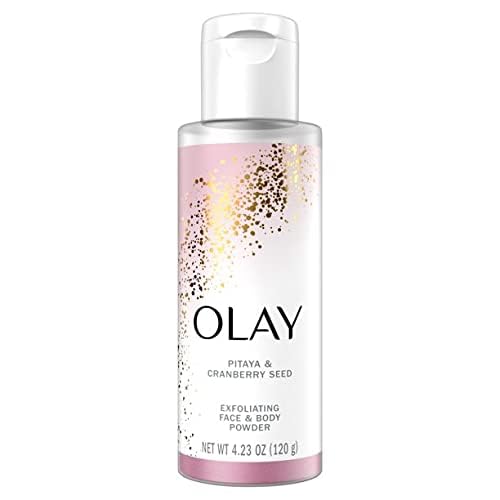 Olay Pitaya & Cranberry Seed Exfoliating Face & Body Powder, 4.23 oz