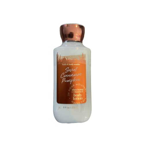 Bath and Body Works Gift Set of 2 - 8 Fl Oz Lotion - (Sweet Cinnamon Pumpkin), Multicolor