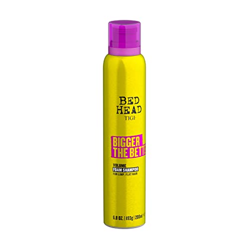 TIGI Bed Head Bigger The Better Volume Foam Shampoo for Fine Hair 6.8 oz