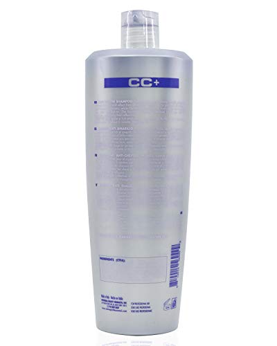 Mirna Professional Anti Yellow Color Care Shampoo. Delicate pH acid formula, also contains Vitamin F, Provitamin B5 Panthenol, SIlk and Pearl Extracts. Enriched with Blueberry extract. 1000ml / 33.8oz