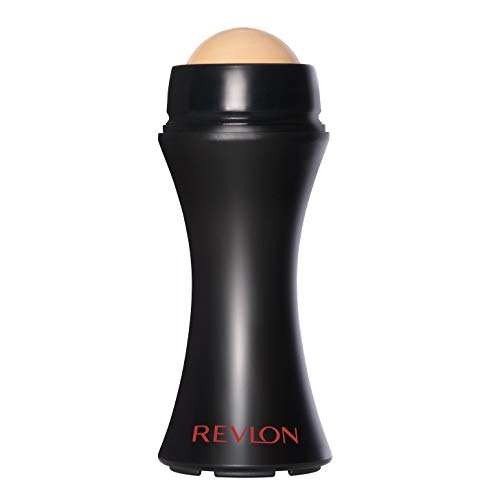 Revlon Face Roller, Oily Skin Control for Makeup, Oil Absorbing, Volcanic Reusable Facial Skincare Tool for At-Home or On-the-Go Mini Massage, 1 Count