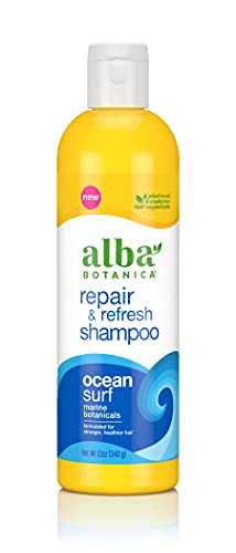 Alba Botanica Repair & Refresh Shampoo, Ocean Surf, 12 Oz