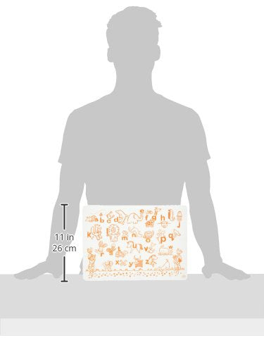 modern-twist 10 x 14 Reusable Coloring Doodle Mat, Alphabet Animals, Pack of 1