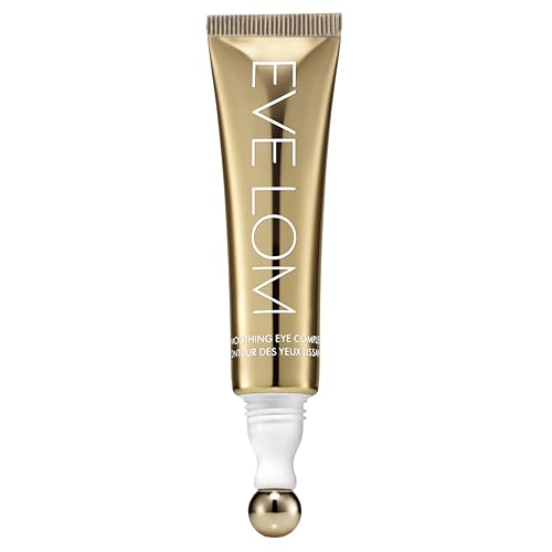 EVE LOM Time Retreat Smoothing Eye Complex with Retinol, Vitamin C & Hyaluronic Acid - Reduces Fine Lines, Improves Tone & Boosts Luminosity - Cold-Tip Applicator for Puffiness (15 ml)