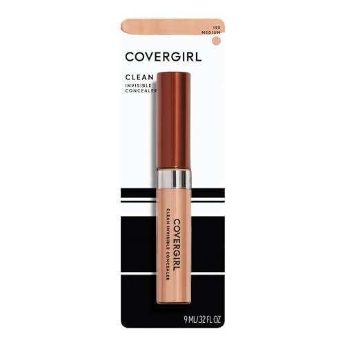 COVERGIRL Clean Invisible Lightweight Concealer Medium, .32 oz (packaging may vary)