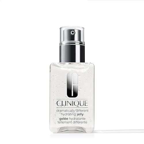 Clinique 3-Step Dramatically Different Hydrating Jelly Face Moisturizer With Hyaluronic Acid For All Skin Types, 4.2 Fl Oz