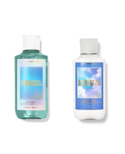 Bath and Body Works Gift Set of 10 oz Shower Gel and 8 oz Lotion (Confetti Daydream)