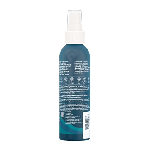 earth 7-in-1 Leave-in Treatment - Multitasking Spray For Hair - Leave-in Conditioner Spray with Hyaluronic Acid - Safe for Color-Treated Hair - 6 oz