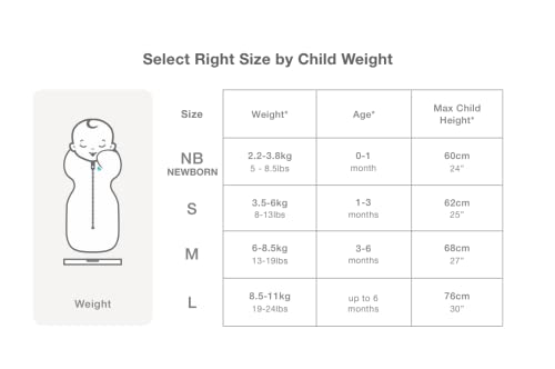 Love to Dream Swaddle UP Silky-Lux 1.0 TOG, Cream, Newborn, 5-8.5 lbs, Super Soft and Luxurious 100% Viscose, Allow Baby to Sleep in Their Preferred Arms Up Position
