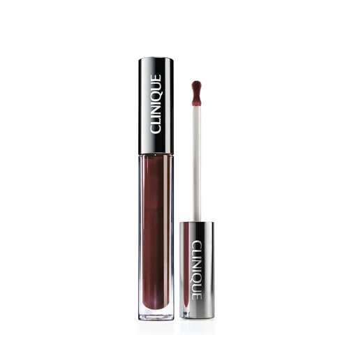 Clinique Pop Plush Creamy Lip Gloss With Hyaluronic Acid + Blend of Aloe Butter, Avocado Butter + Shea Butter | Hydrating + High Shine, Black Honey Pop, 0.11 Fl Oz