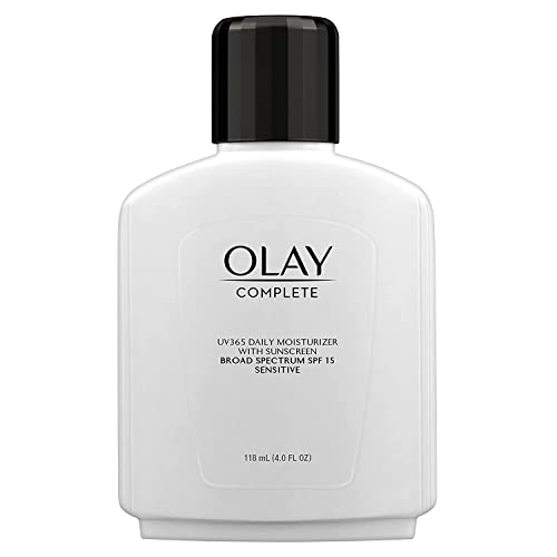 Olay Complete All Day Moisturizer SPF 15, Sensitive 4 oz (Pack of 3)