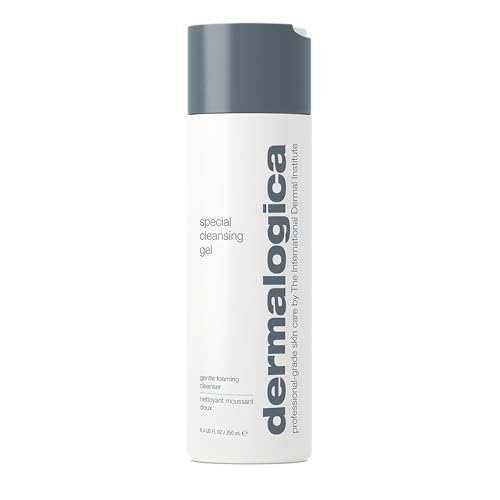 Dermalogica Special Cleansing Gel Gentle-Foaming Face Wash Gel for Women and Men - Leaves Skin Feeling Smooth And Clean, 8.4 Fl Oz