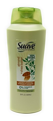Suave Professional Almond and Shea Butter Shampoo and Conditioner 2 Pack 28 FL OZ Each