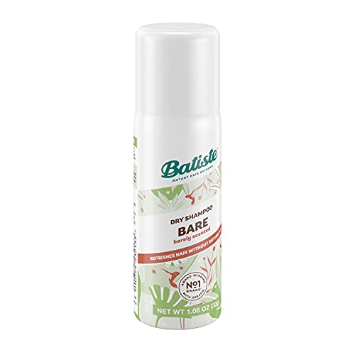 Batiste Dry Shampoo Bare Mini Travel Size 1.6 oz (Pack of 3)
