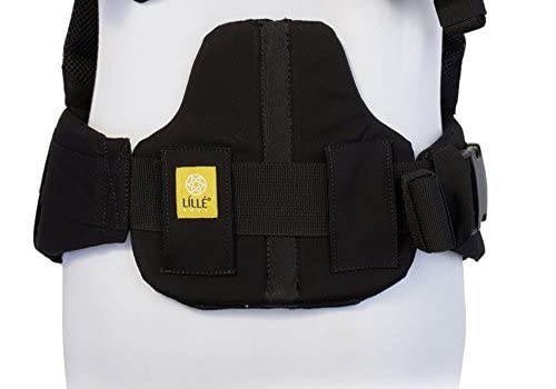 LÍLLÉbaby Ergonomic Lumbar Support Attachment for Added Baby Carrier Support, Black