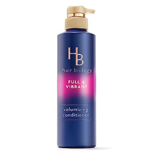 Hair Biology Biotin Volumizing Conditioner for Thinning, Flat and Fine Hair, Fights Breakage and Replenishes Nutrients, 380 mL