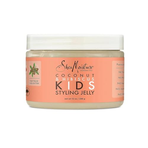 SheaMoisture Kids Styling Jelly, Coconut & Hibiscus, 12 oz (340 g)